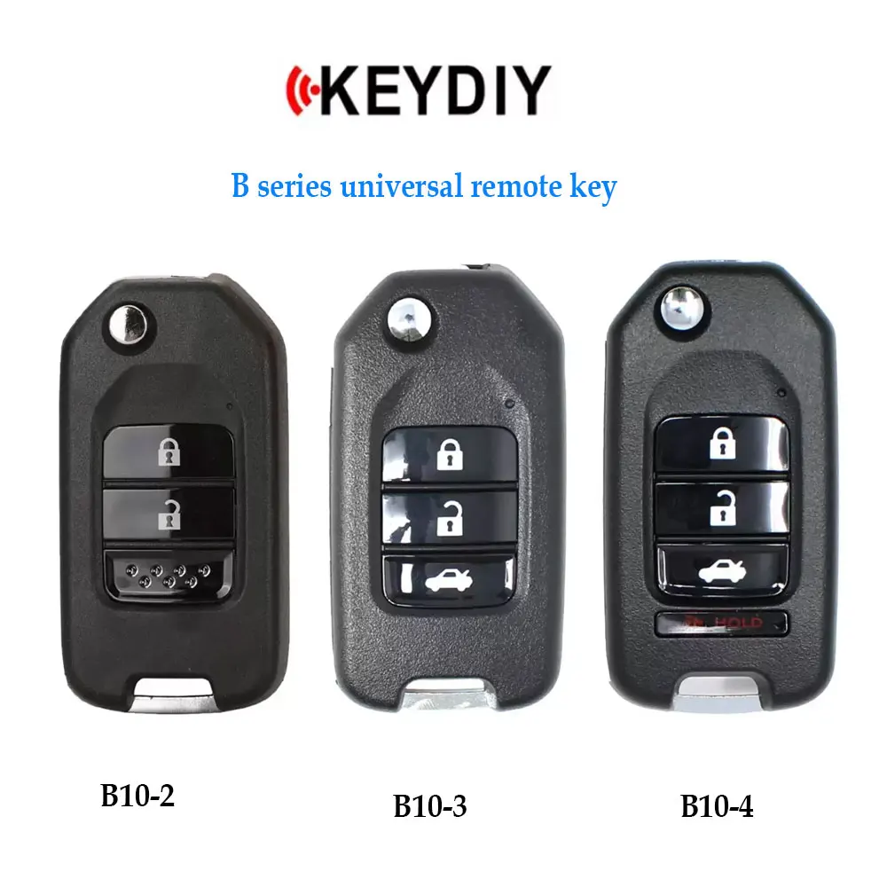 5pcs Keydiy Universal Remote Key for Honda Style Car Remote Key KD900+ KD-X2 URG200 Mini Key Programmer KD B10-2 B10-3 B10-4