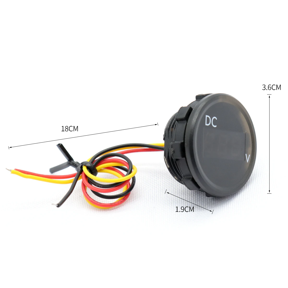 

car voltmeter gauge car volt guage 0-100v voltmeter gauge car volt meter dc voltage meter