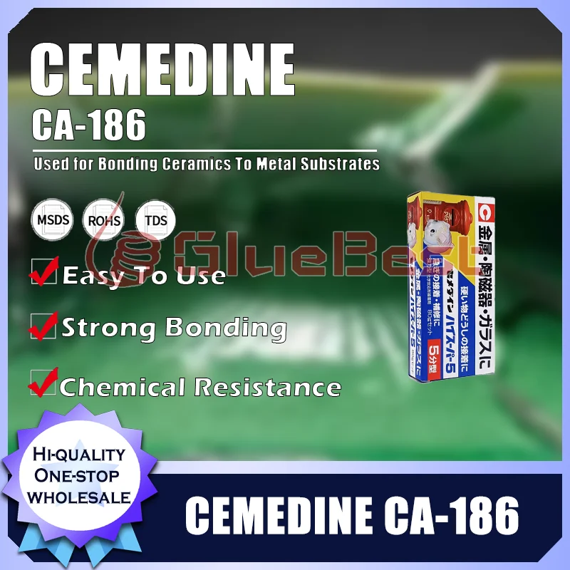 

CEMEDINE CA-186 Керамический агент для отверждения металла обеспечивает сильное склеивание и долговечность, оригинальный продукт для промышленного ремонта