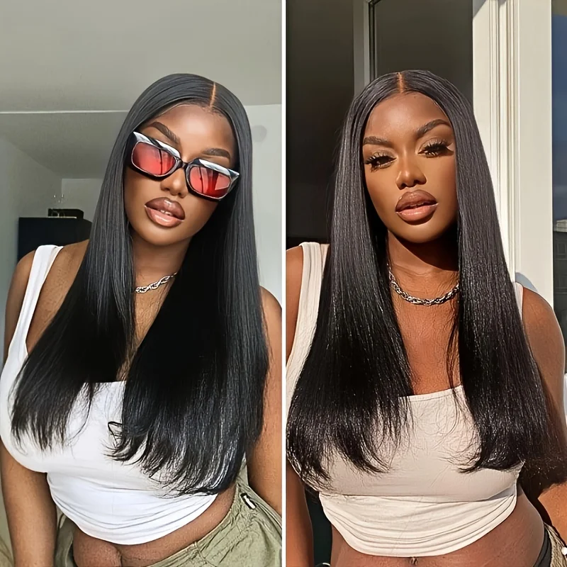 13x6 الدانتيل الجبهة الباروكات شعر الإنسان للنساء 200 الكثافة HD شفافة 28 بوصة مستقيم الدانتيل الجبهة الباروكات الشعر البشري