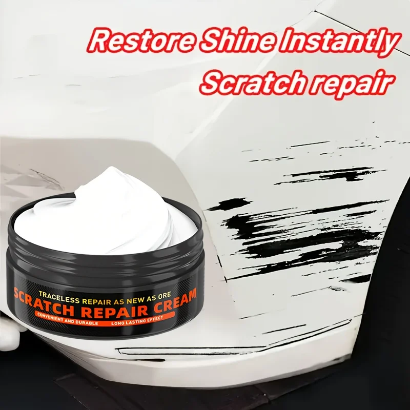 Car Scratch Repair Kit,Deep Fix Fine Scratches& Sun Damage,Car Paint Polishing Paste,Long-Lasting Shine,Protects Original Finish