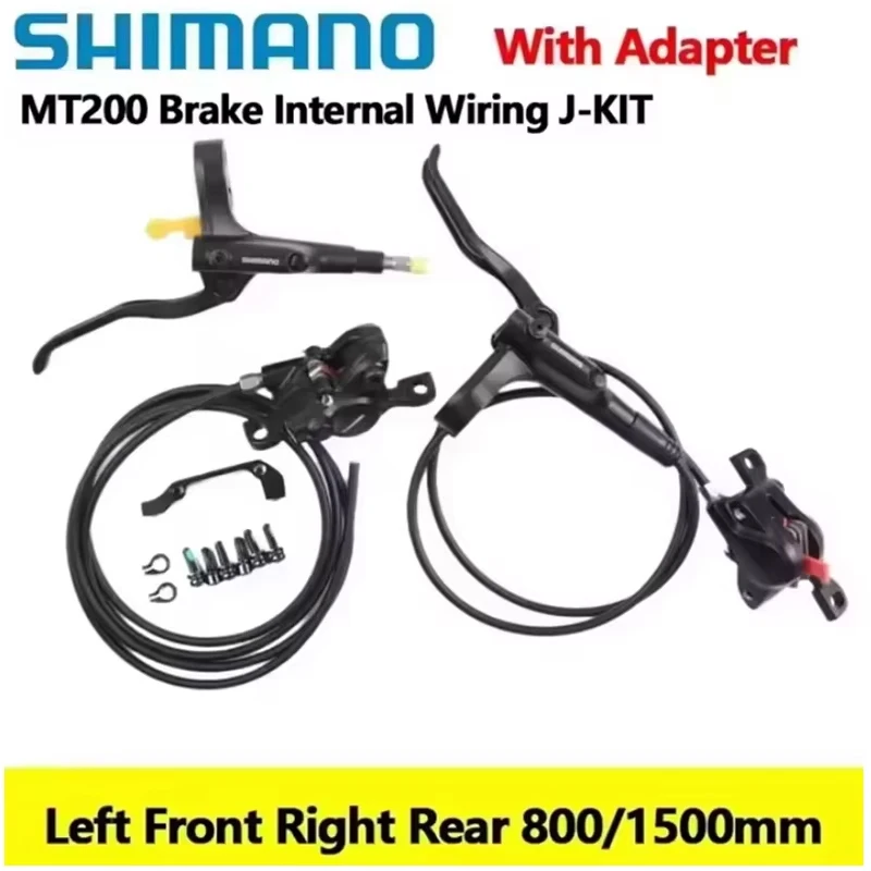 Shimano-油圧式自転車ディスクブレーキ,マウンテンバイク,左,フロント