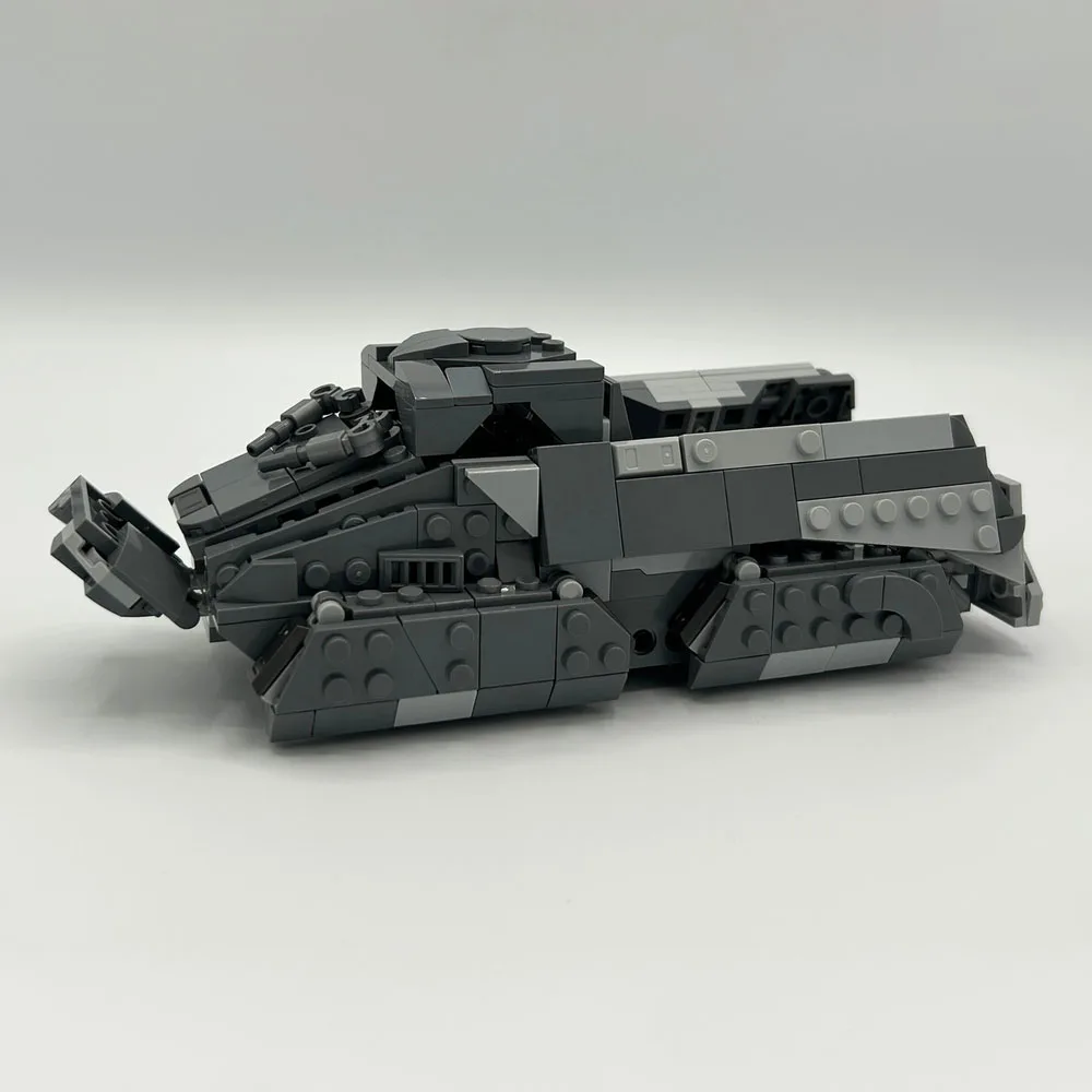 

420 шт. MOC-221947 классический ТВ драматические игрушки Имперский Riot танк строительный блок модель кирпич детский подарок на день рождения образовательная головоломка