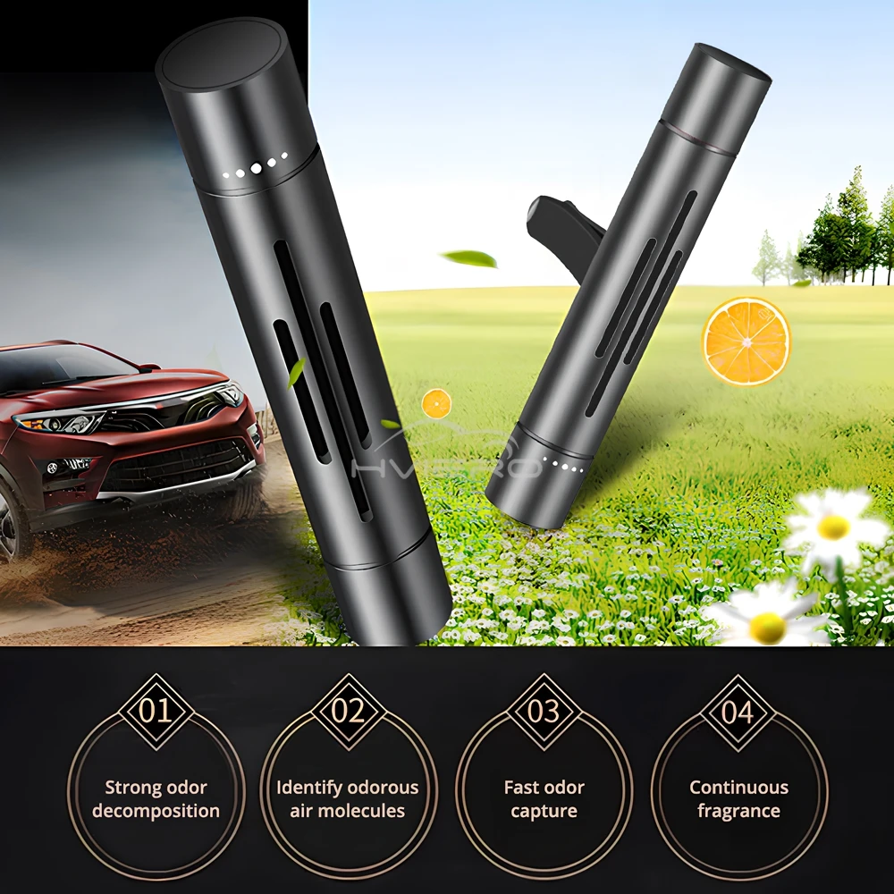 Air Freshener Smell Car Vent Perfume Flavoring Auto Interior Accessorie Custom Styling Remove Odors Aroma Multiple colors choice image 5