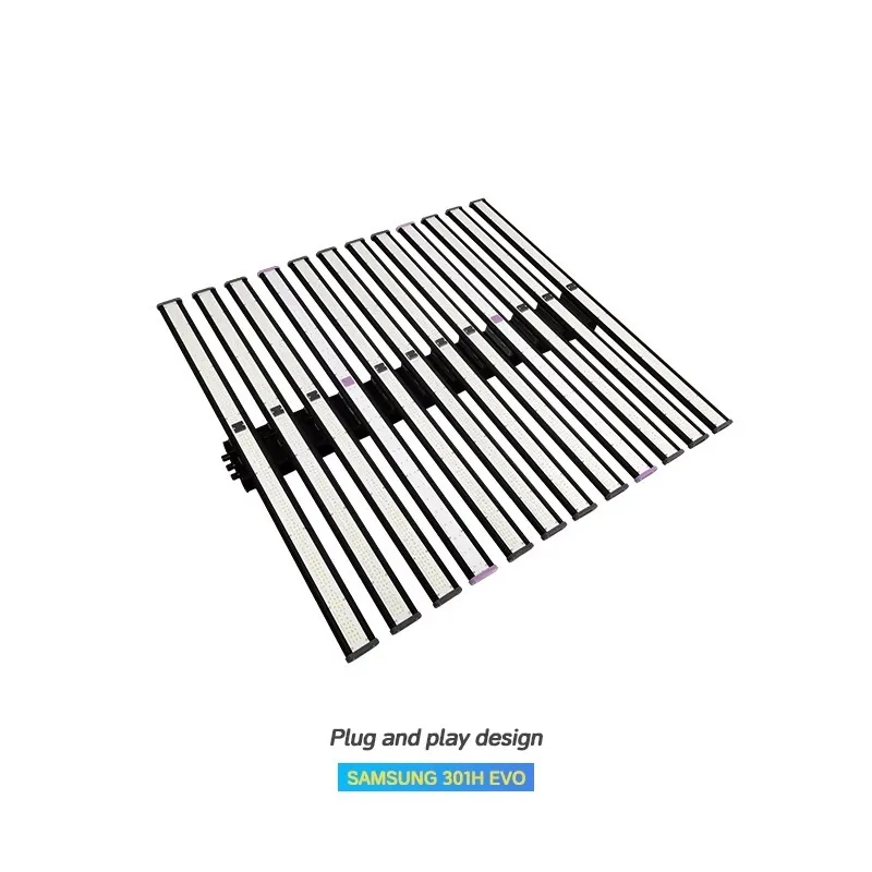 

Newest 1000W 1100W Full Spectrum LED Grow Light 10 Bars Light LM301H EVO 660nm Red UV IR Aluminum Bloom Application IP65 Rated