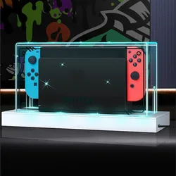 New Clear Dust Cover for Nintendo Switch Oled Protection Cover Protective Sleeve Acrylic Display Box Shell Ns Games Accessories