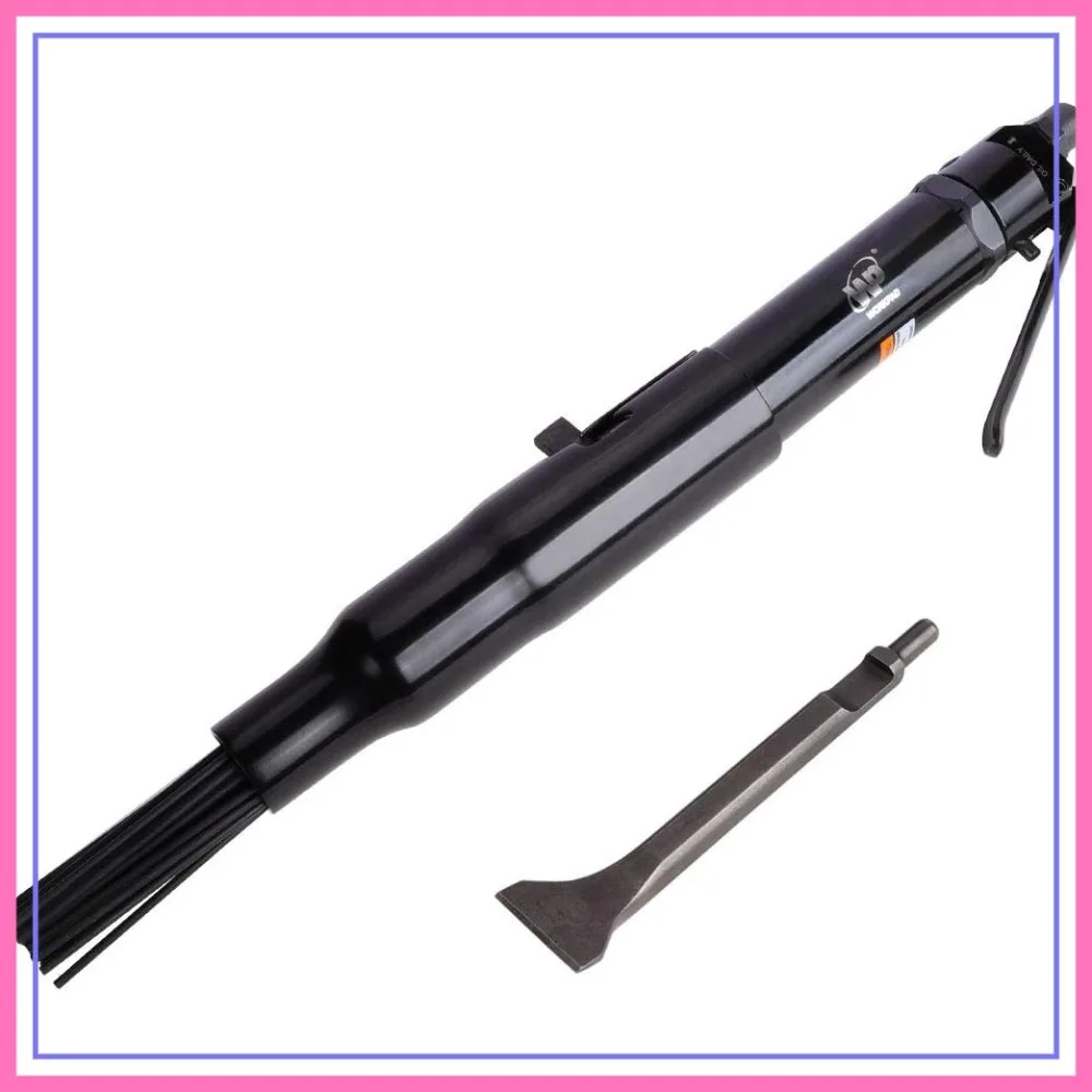 

WORKPAD 19 Needle Scaler, Standard Duty Pneumatic Tool with 1-Piece Wide Angle Chisel Set