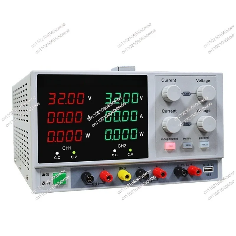 Suitable for Longwei Company with power display dual-channel adjustable DC regulated power supply with USB