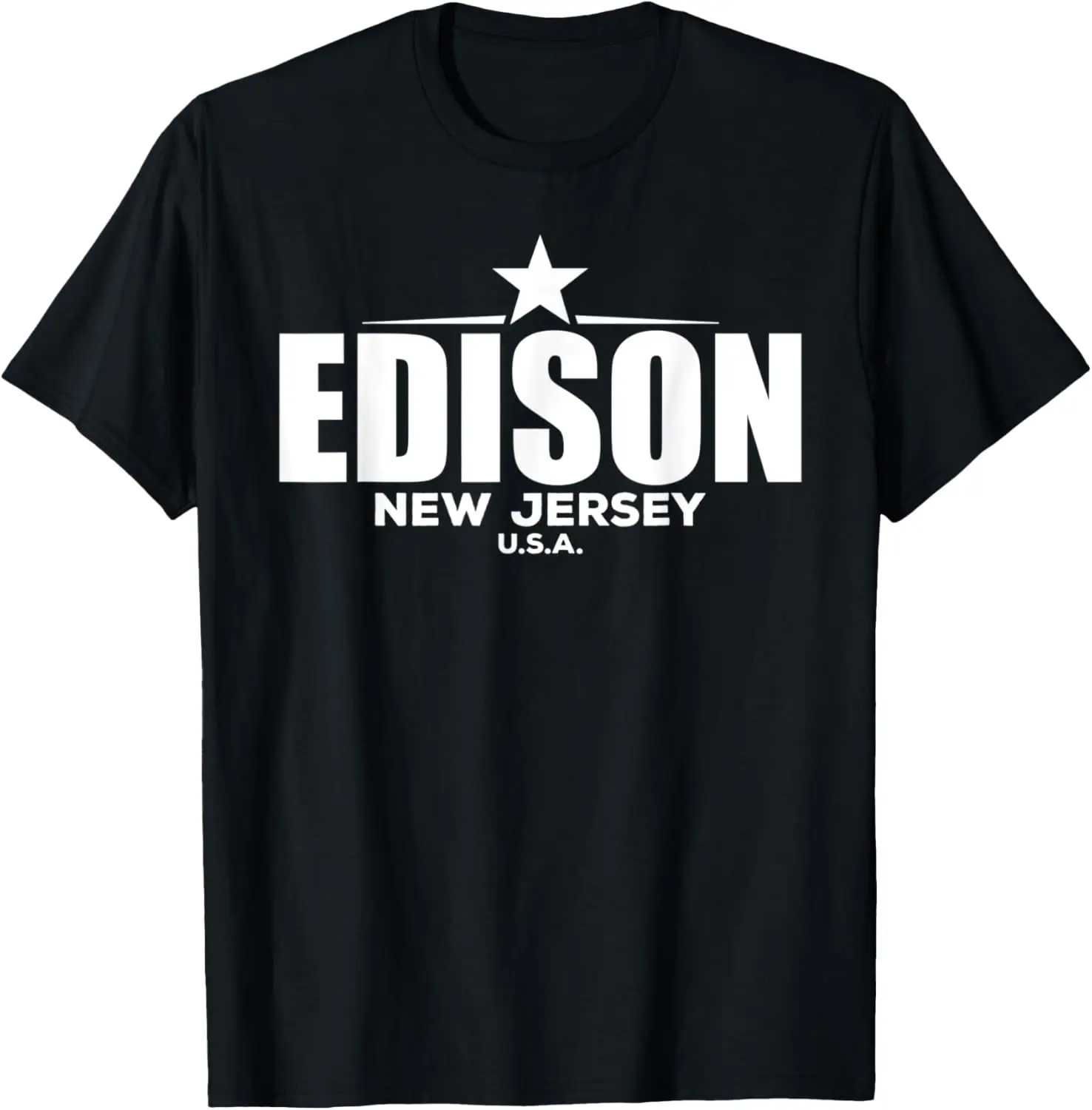 

Винтажная футболка Edison New Jersey в стиле ретро
