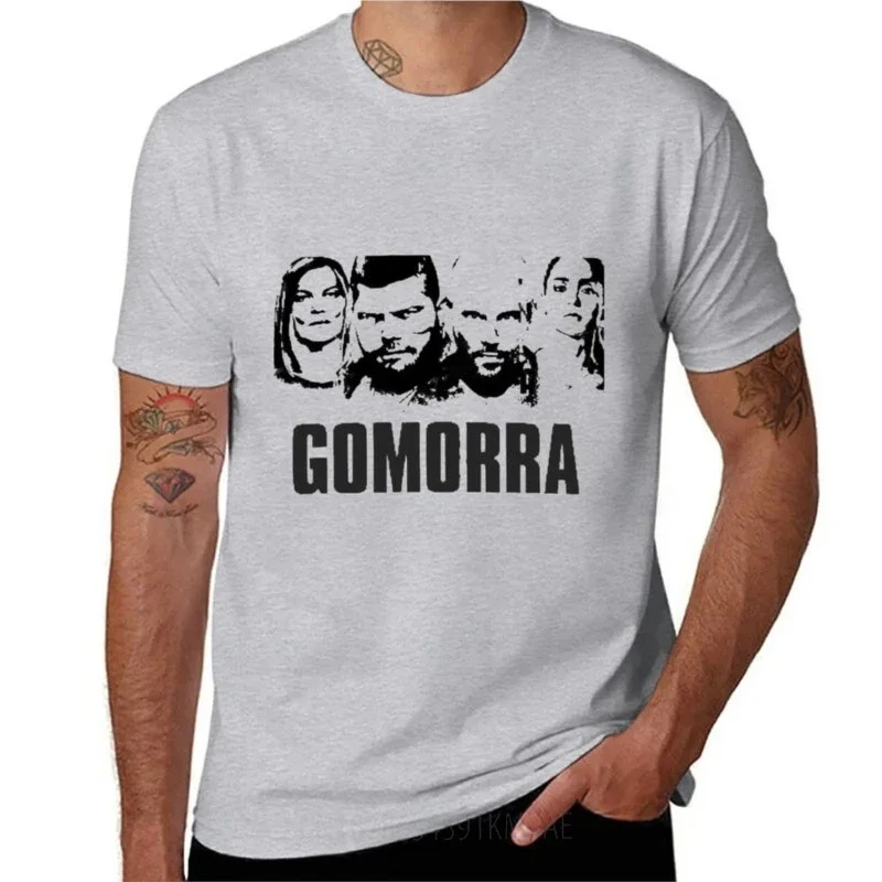 Gomorra T-Shirt funnys quick drying plain white t shirts men