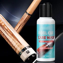 Pool Cue Restorer Billiard Cue Cleaner Shaft Conditioner Powerful Stain Removal Spray 100ml For Renovation & Decontamination