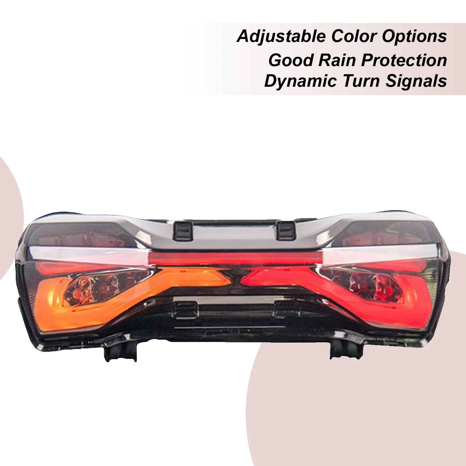 

For Honda ADV160 ADV150 Motorcycle Tail Light Led Motorcycle Warning Rear Tail Light High Brightness Convenient Colorful