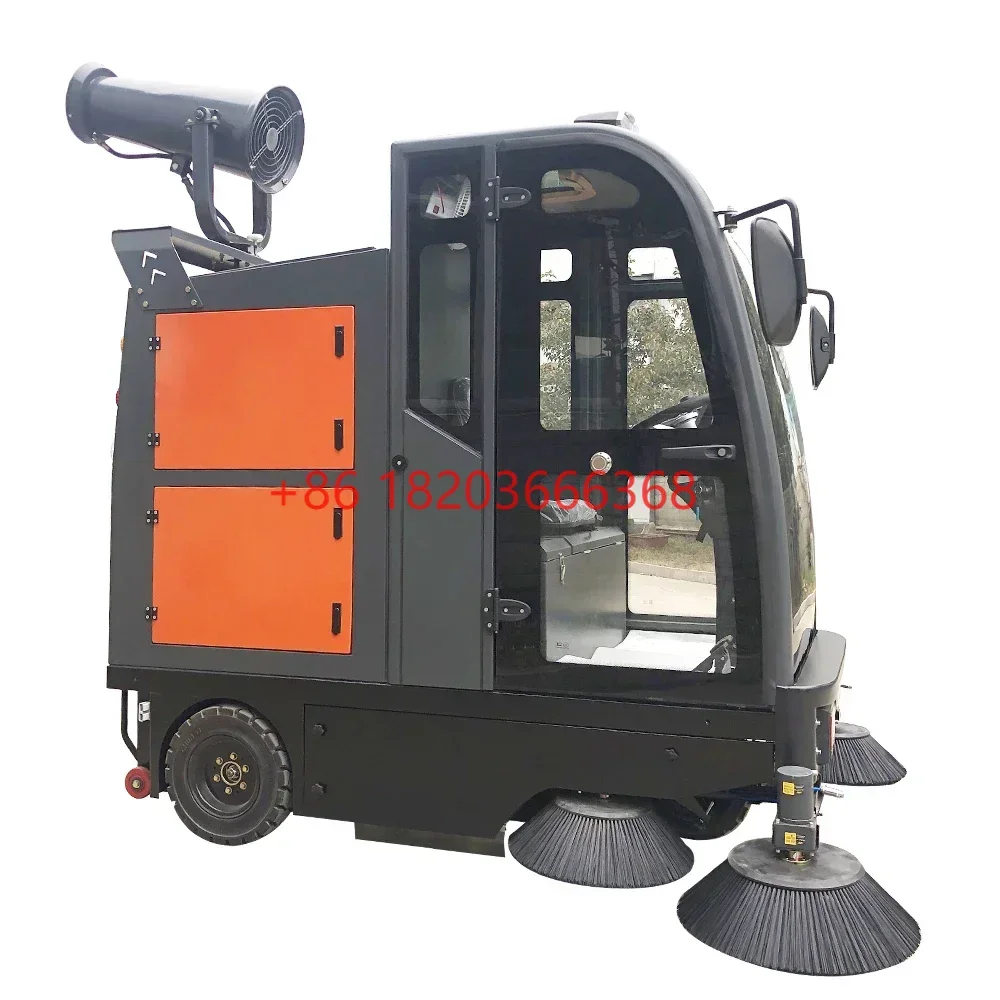 YG Customized DM-2100H Road Cleaning Machine Ride On Industrial Floor Sweeper Electric Street Sweeper