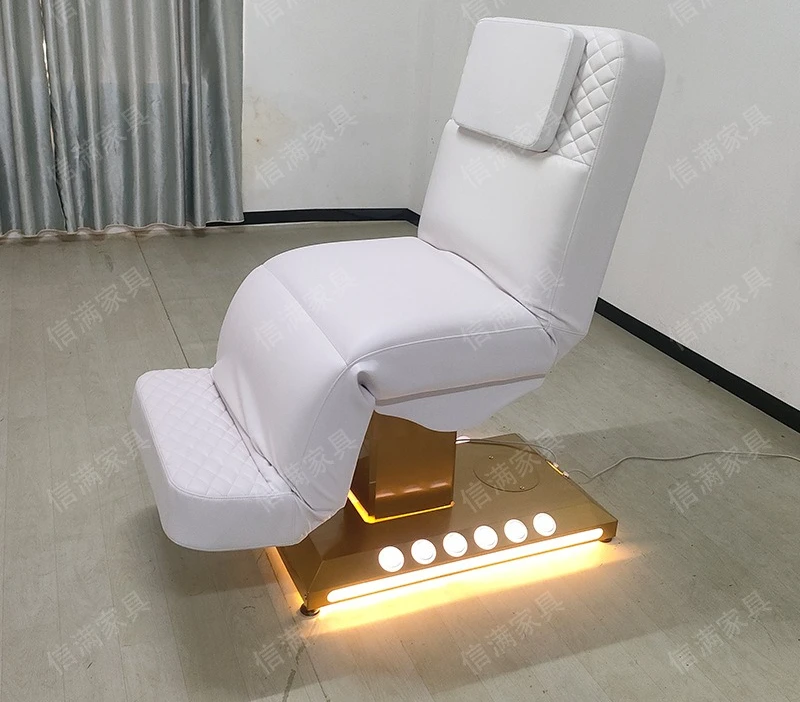 Cross-border electric beauty bed, foreign beauty salon, spa massage bed, eyelash bed, facial eyelash bed F