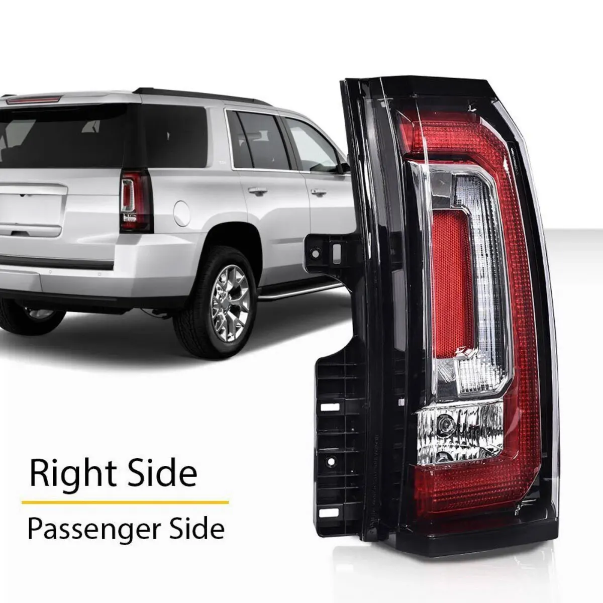 

Right Passenger Tail Light Fit For GMC Yukon Yukon XL 15-20 Rear Brake Stop Lamp