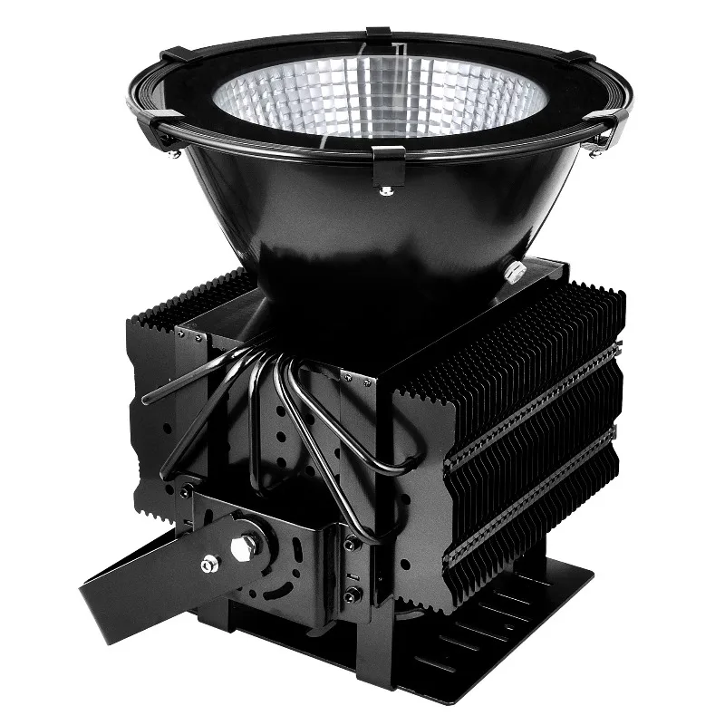 500W outdoor dock waterproof high pole light 1000W square court tower crane outdoor headlight
