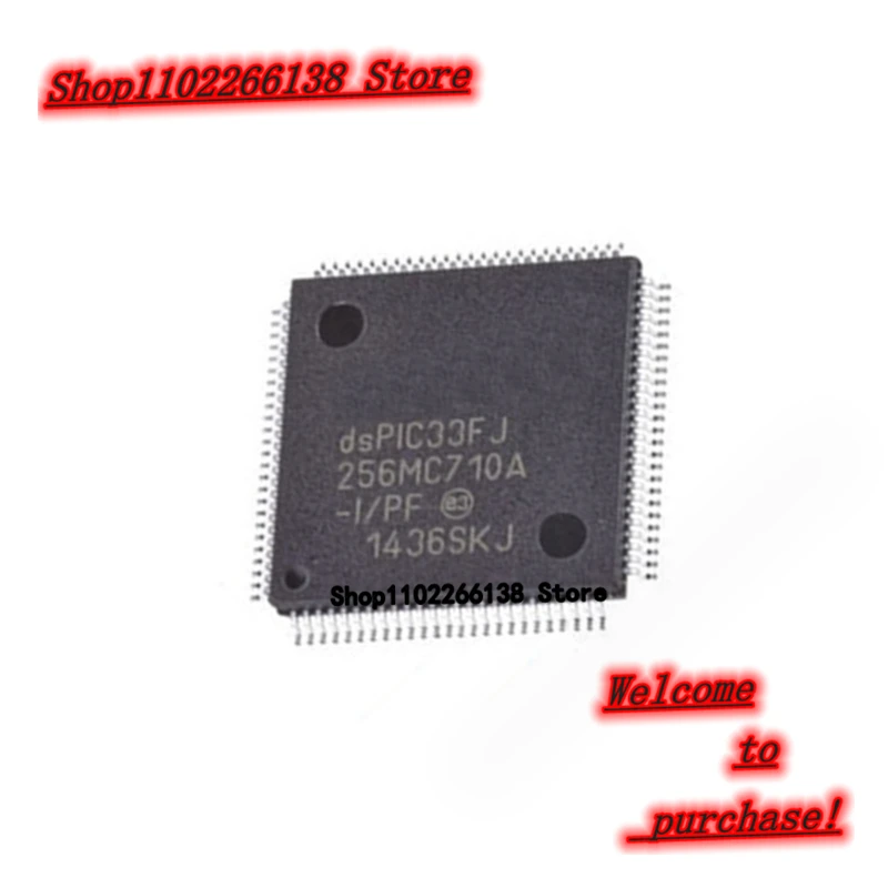 

DSPIC33FJ256MC710A-I/PT DSPIC33FJ256MC710A TQFP-100 Chip IC 1 шт/Лот