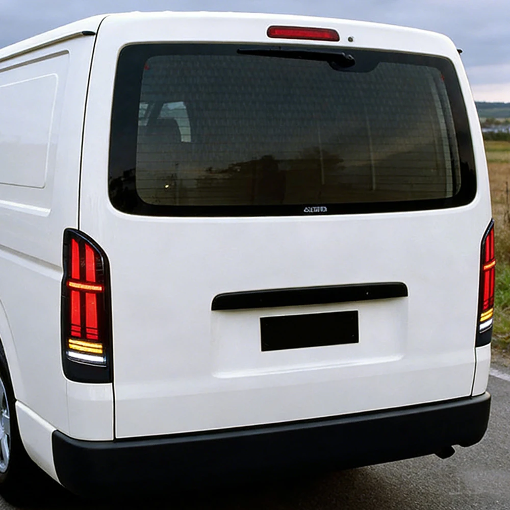 

Car Taillights Assembly For TOYOTA Hiace 2005-2018 Upgrade LED High Quality Turn Signal Auto Back Lamps Accessories