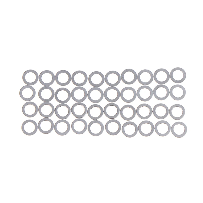 

40Pcs Stainless Steel Precision Shim Fit Gear Set Adjustment Shim Set Gear Set Slit Shims For Gearbox Adjustment
