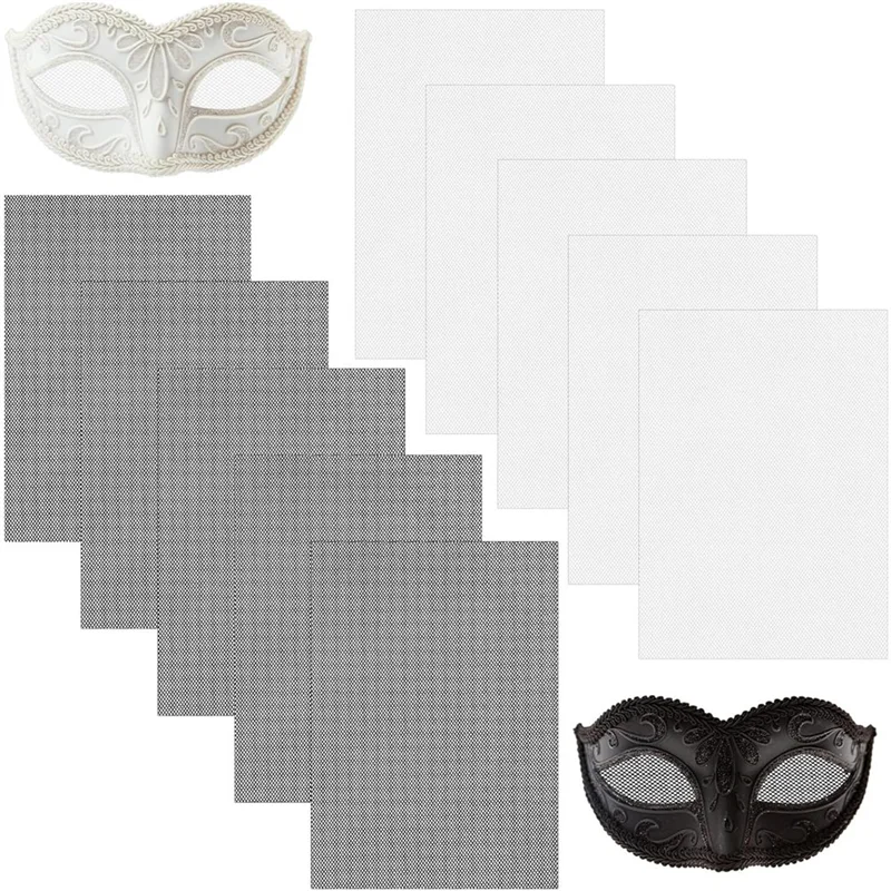 

ABBP-Waterproof Fursuit Eyes Mesh, 10 Sheet For Handicrafts Making For Mask, Props Sculpting Supplies Printables