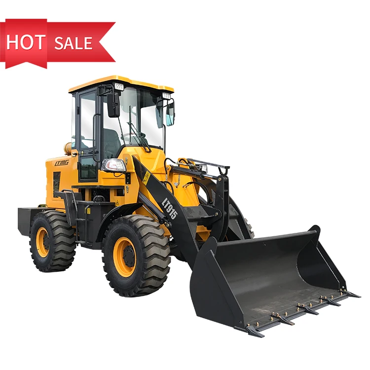 LTMG Cargador Frontal Compact Mini Front Loader 0.8ton1 Ton 2 Ton 1.5 Ton Mini Wheel Loader For Sale