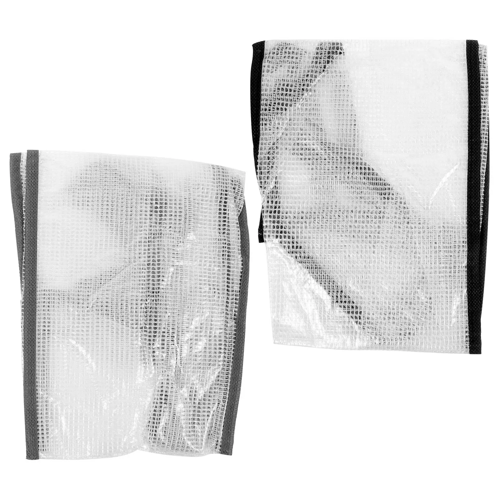 

2 шт. прозрачные сумки для хранения обуви на молнии, органайзеры для ботинок, дорожные сумки для обуви, многофункциональные мешочки для мелочей, органайзеры для гардероба