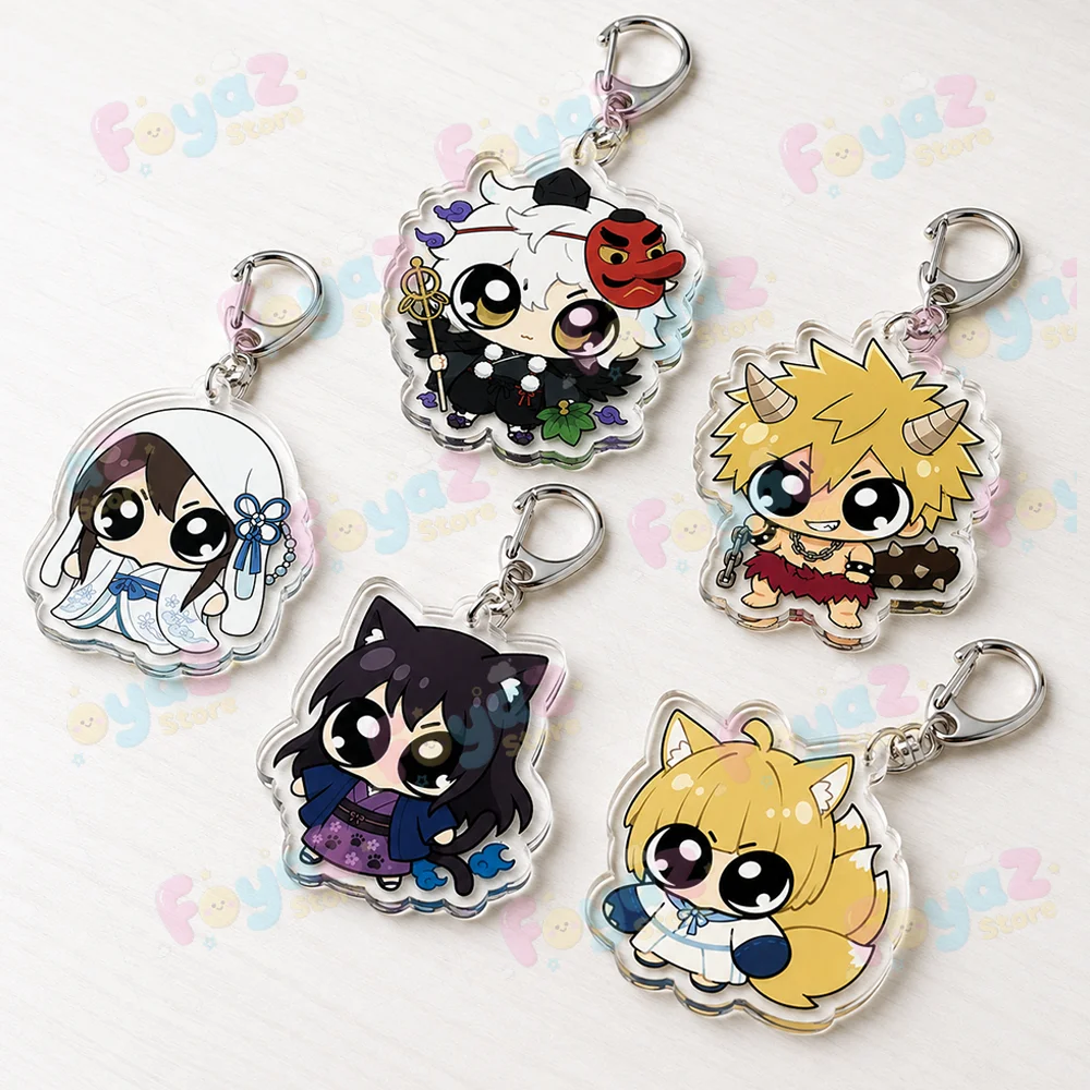 Paradise Jewelry & Watches Dolphin Mall - Anime Chibi Hell Paradise Keychain for