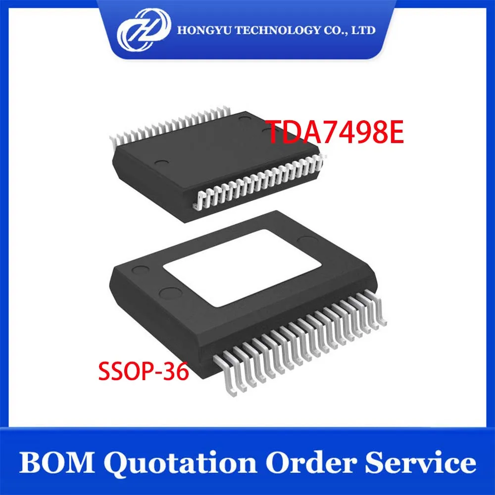 1 - 10 Piece/Lots TDA7498E TDA7498 7498E 7498 IC AMP D MONO/STER 220W PWRSSO36 SSOP-36 IC Chipset New In Stocks