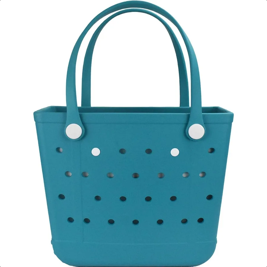 

Beach BagRubber Tote Bag Washable Tote for Boat Pool Sports Gym