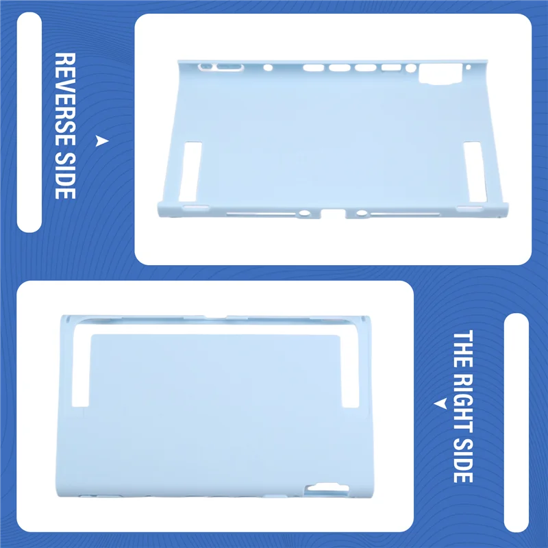 -A03R For Nintendo Switch2 Protective Case Put In Dock Split Type Protective Shell For Switch2 Shockproof Design Cover Blue