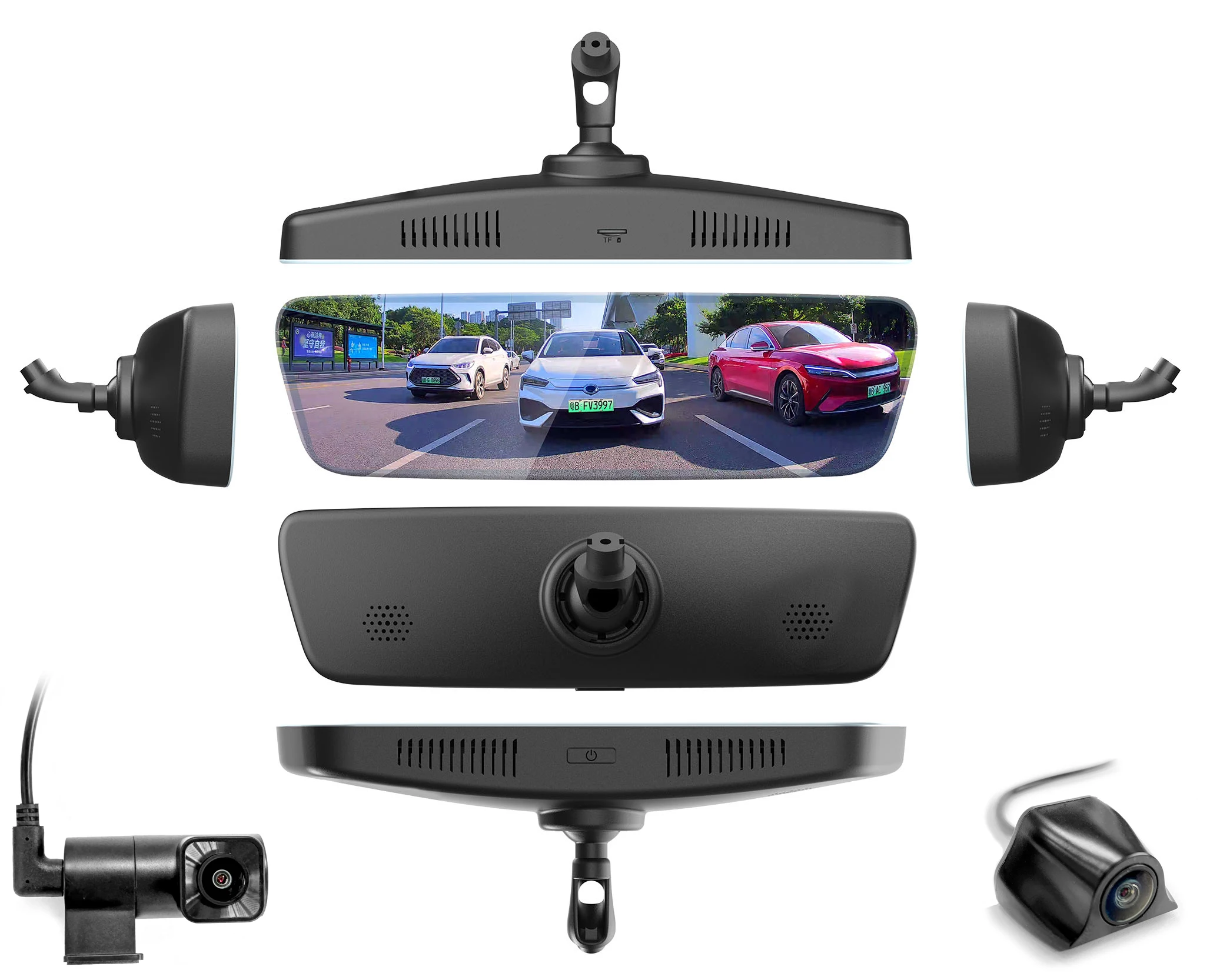 Dedicated Streaming Media Recorder Exclusive Car Use Streaming Media Dash Cam with Night Vision and Loop Recording