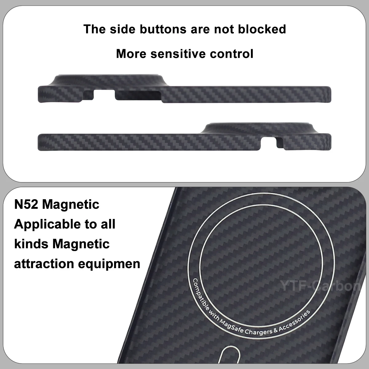 YTF-Carbon For Vivo x300 case aramid Fiber Carbon magnetic kevlar magsafe Thin Light premium X300 pro cover Slim black men hard
