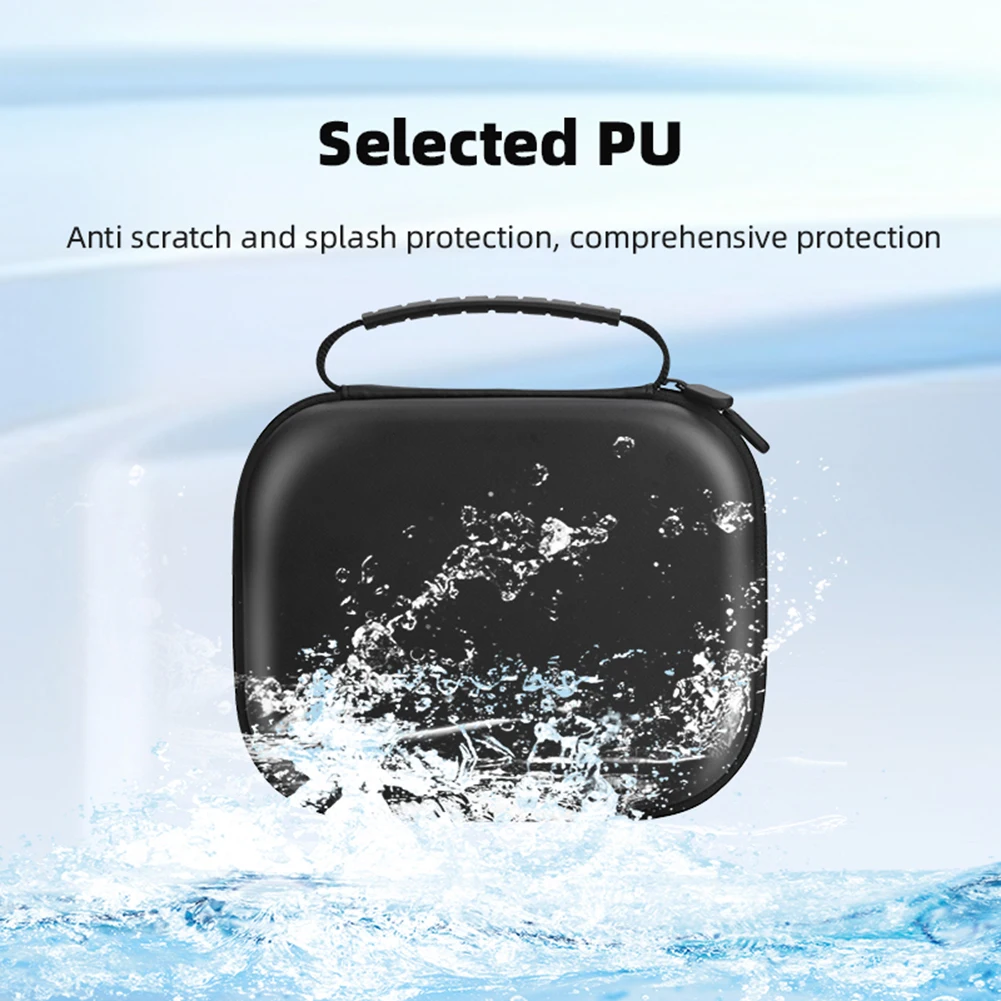 Дорожный чехол из искусственной кожи, защитный жесткий чехол от царапин, универсальный чемодан для DJI Osmo Pocket 3, аксессуар