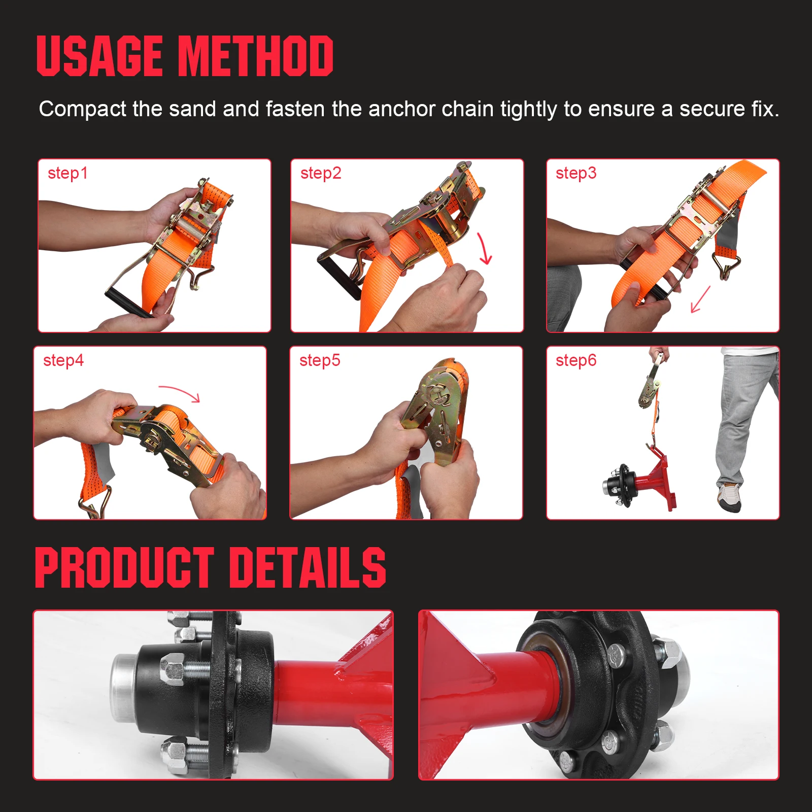 2 Set Of Heavy-Duty…