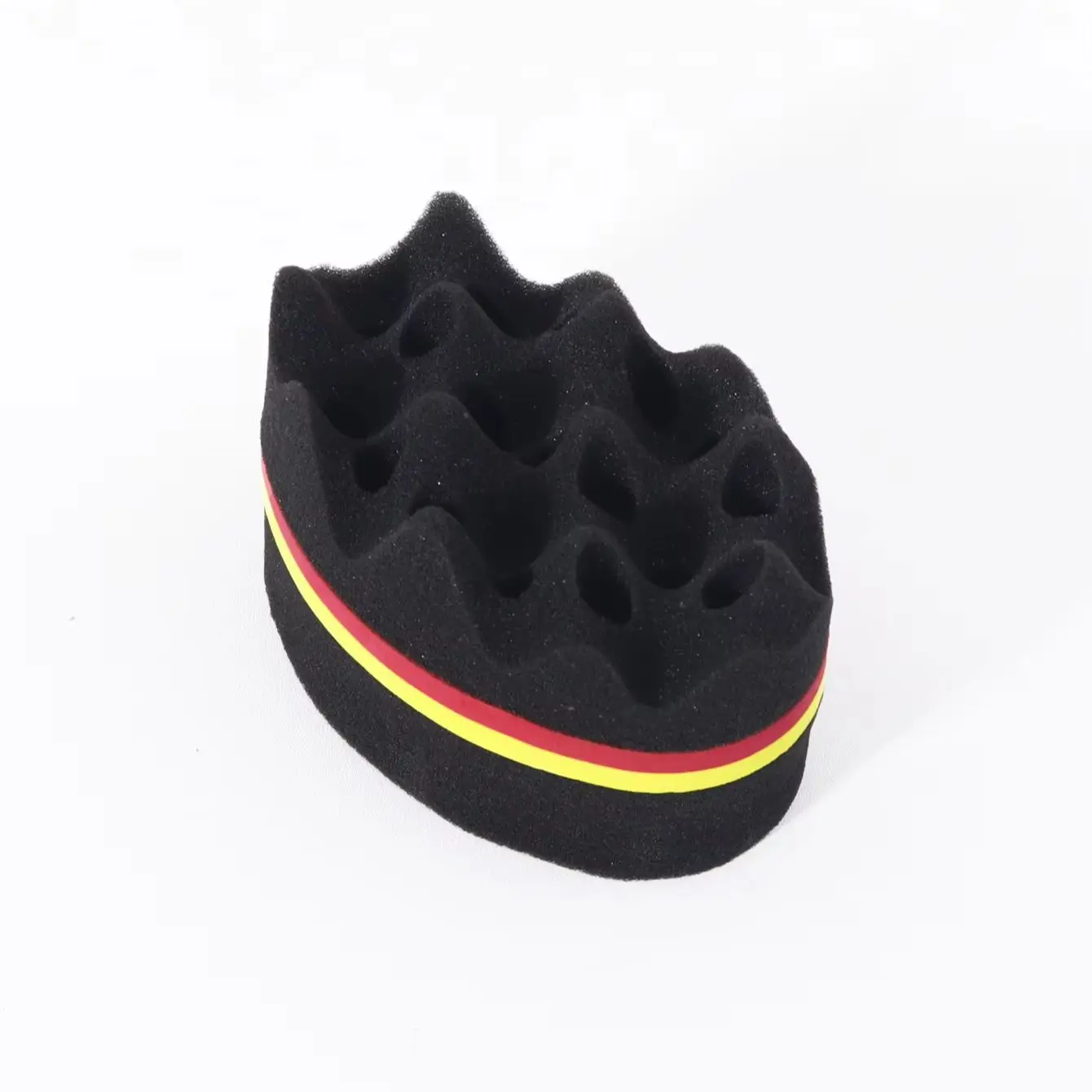 قطعة واحدة من أدوات العناية بالتجعيد الأفريقي، إسفنجة تجعيد، مناسبة لتصفيف موجة الشباك الأفريقية الخاصة بشعر مستعار حقيقي