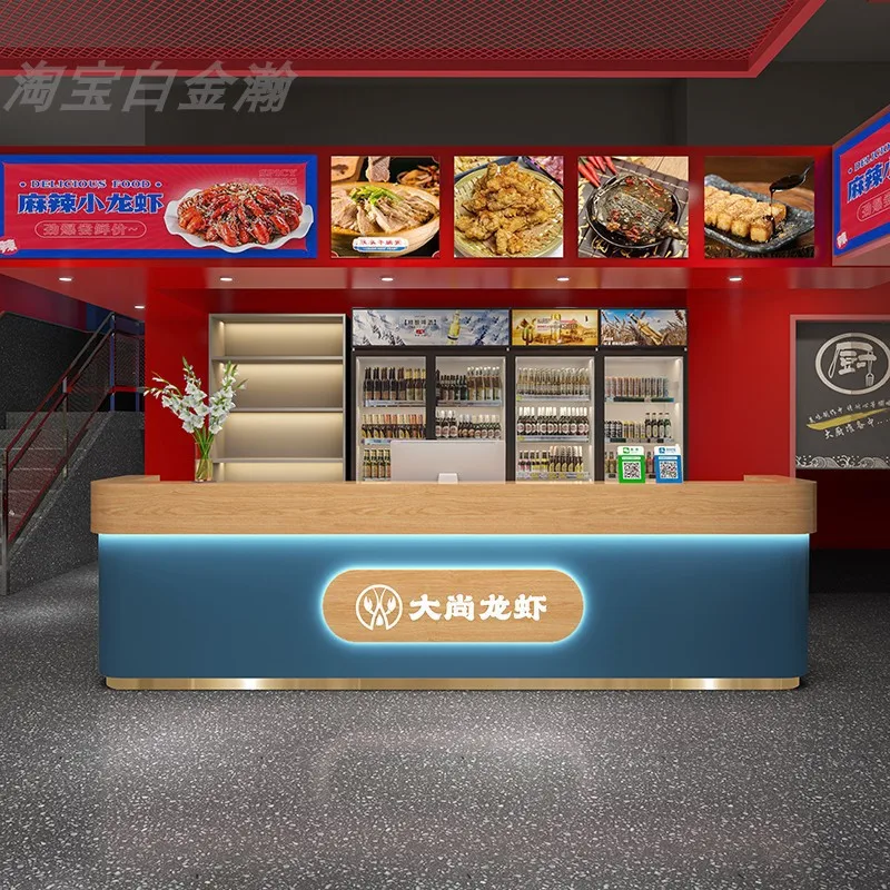 

Столы для приема в ресторане, креативные модные стойки для приема, современная простота, офисная мебель Sportello Di Ricevimento YSJDT