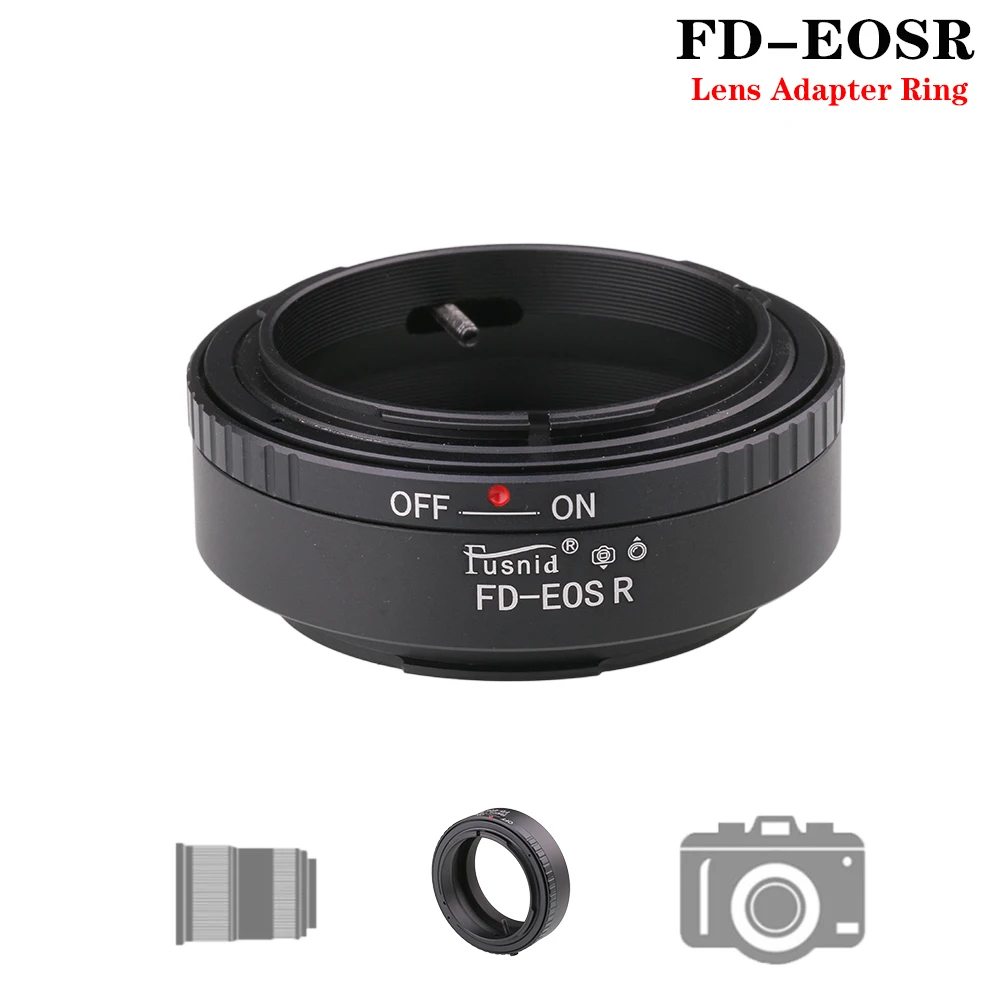 High Quality Lens Mount Adapter FD-EOSR Lens Adapter Ring for Canon FD Mount Lens to for Canon EOSR RF Mount Full Frame Camera