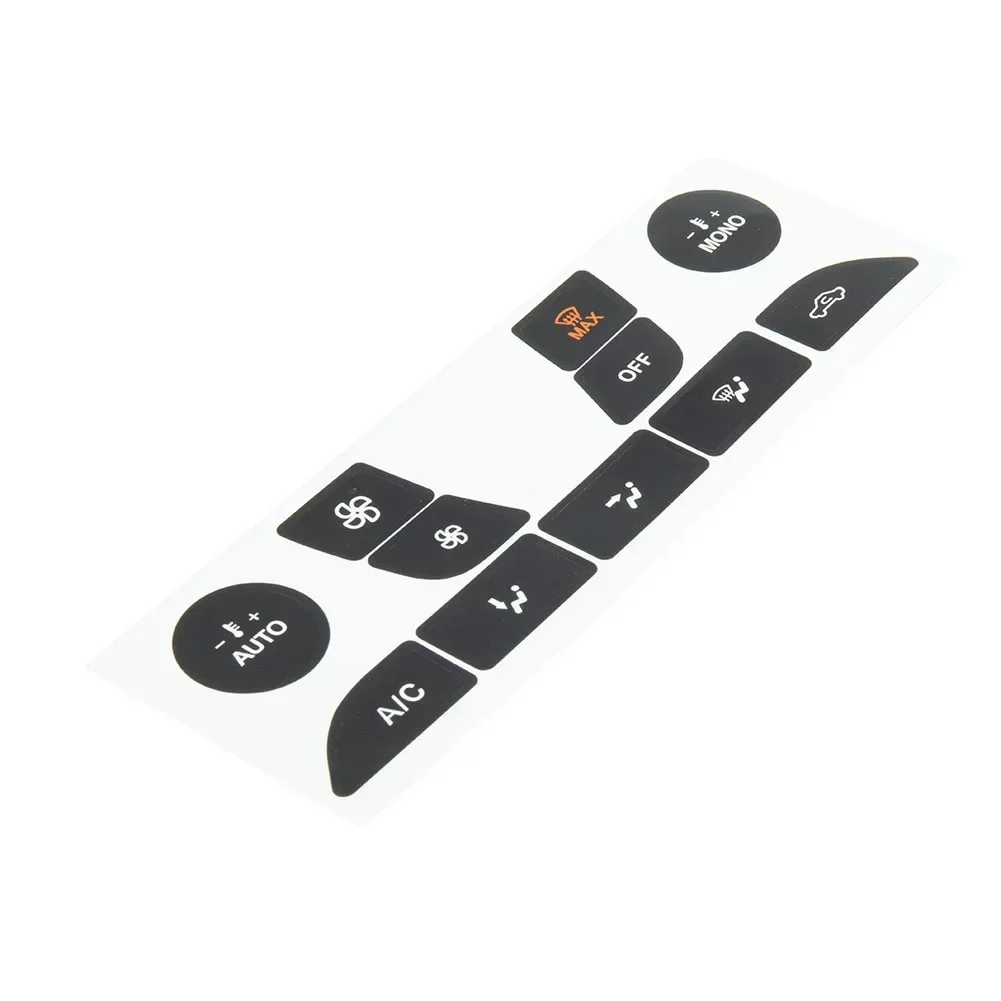 Car Air Condition Control Switch Button Repair Stickers For Ford Focus 1999-2005 A/C Button Repair Kit  Car Decoration