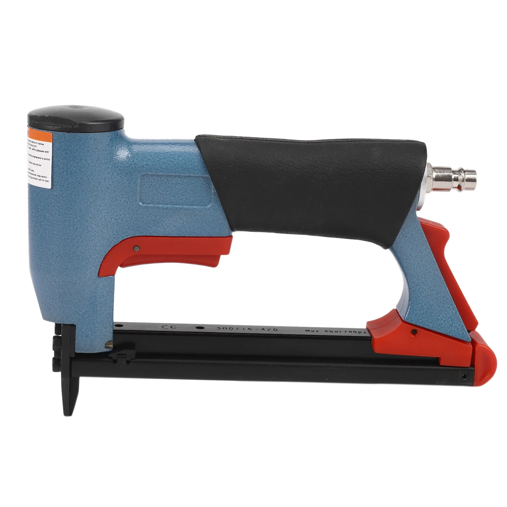 1/2 Inch Pneumatic Air Stapler Nailer Fine Stapler Tool For Furniture Blue Nailer Tool 4-16Mm Woodworking Pneumatic Air Power