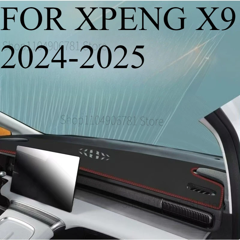 

Для XPENG X9 2024-2025 автомобильный коврик для приборной панели, коврик для приборной панели, козырек от солнца, чехол для приборной панели, аксессуары для ковров