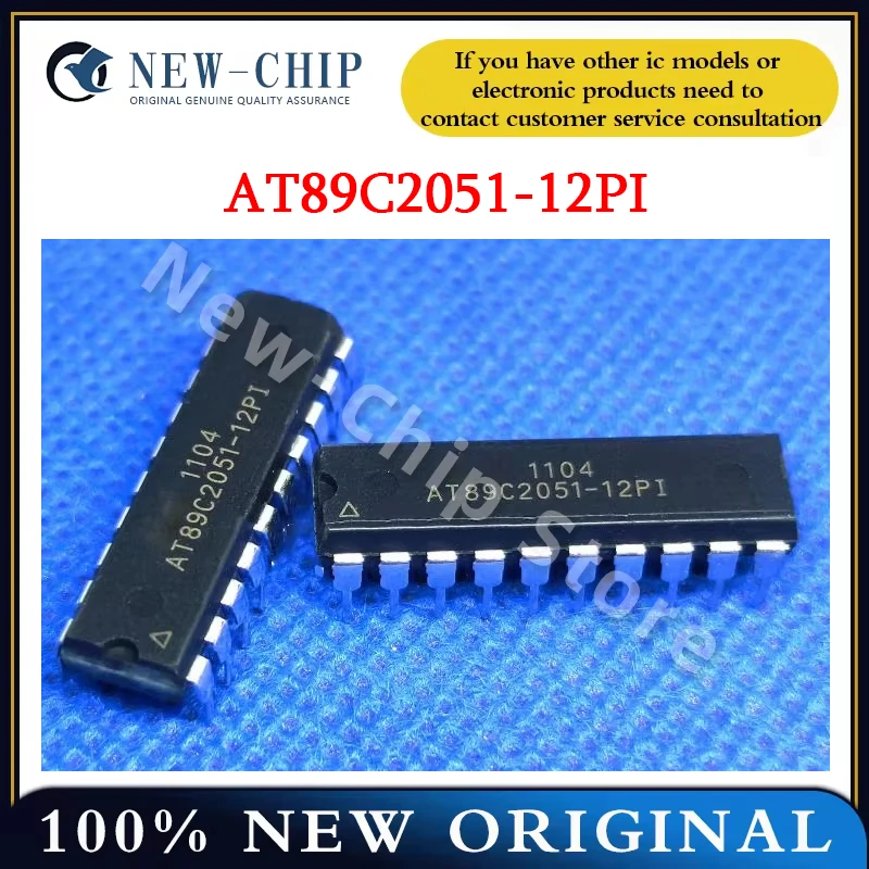

5 шт.-100 шт./лот AT89C2051-12PI MCU DIP20 НОВЫЙ ОРИГИНАЛ AT89C2051