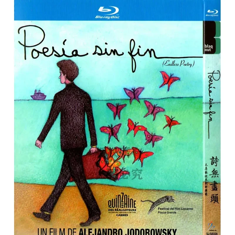 Blu-ray Biography Science Fiction Movie Poem Endless High Definition Disc 1080P 1BD Disc Non-DVD Disc