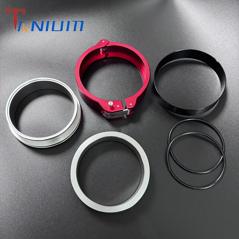 

Aluminum HD Vband Clamp N-Vanjen Set 2.5''/3.0''/3.5''/4.0'' Hd Clamps Non-Adjustable V Clamp for Automotive Exhaust