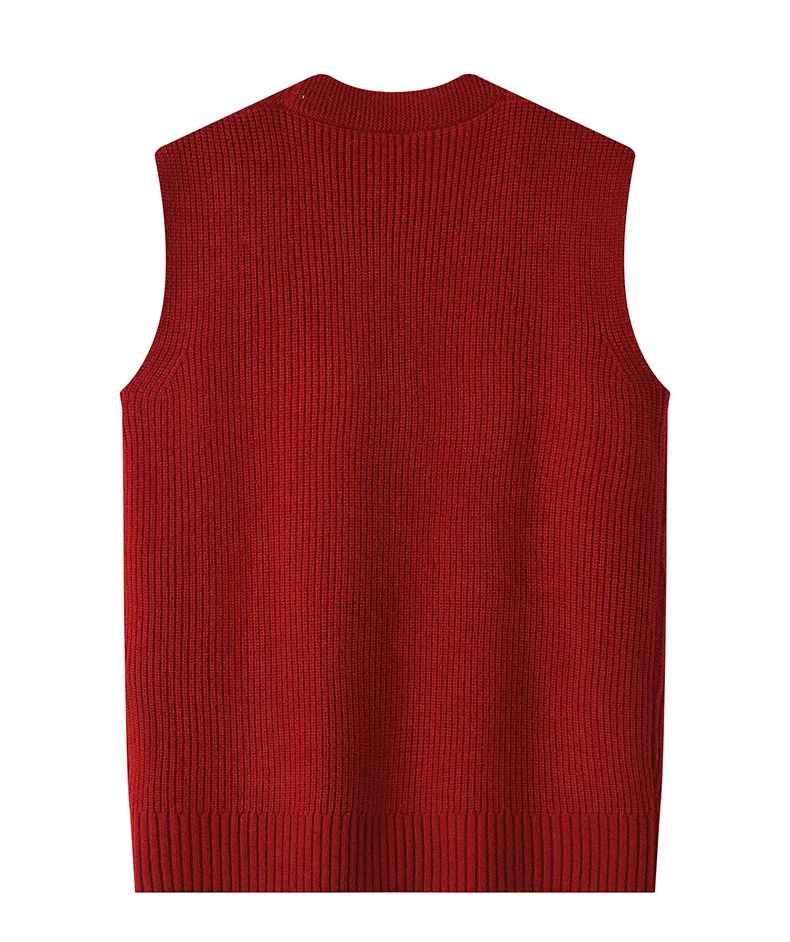 Middle-aged women mother knitted warm vest spring autumn shoulders grandma suit tops thin cardigan elderly woolen horse jacket