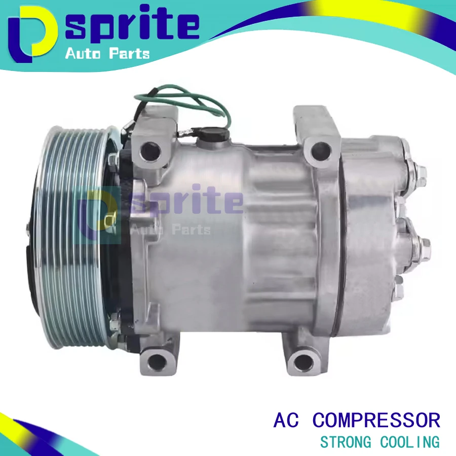 SD7H15 A/C Compressor 6028 8044 8112 8176 8242 Fits For Volvo Truck FH12 FH16 24V