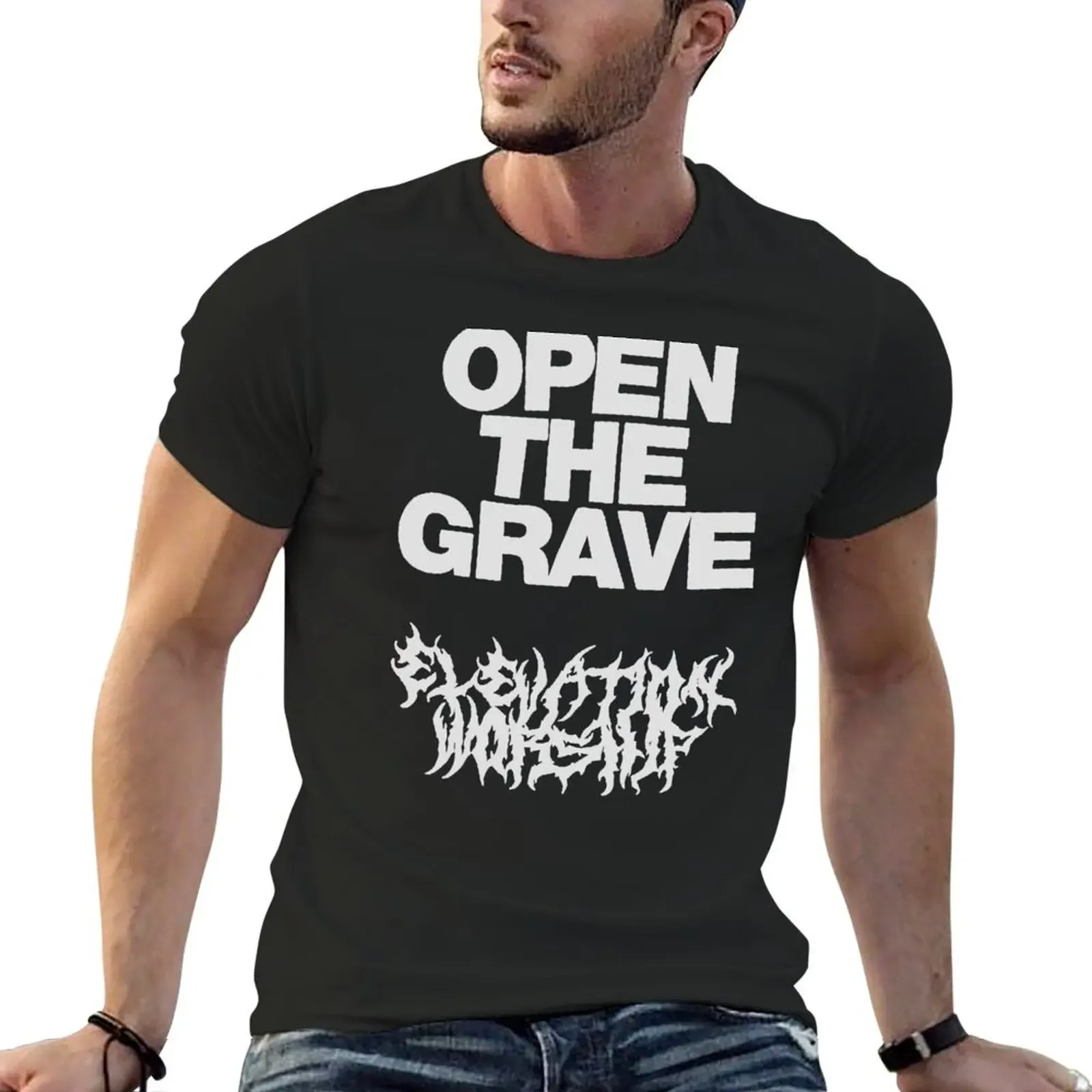 

elevation worship T-Shirt fashion shirts T-shirts man vintage graphic tee mens t shirt