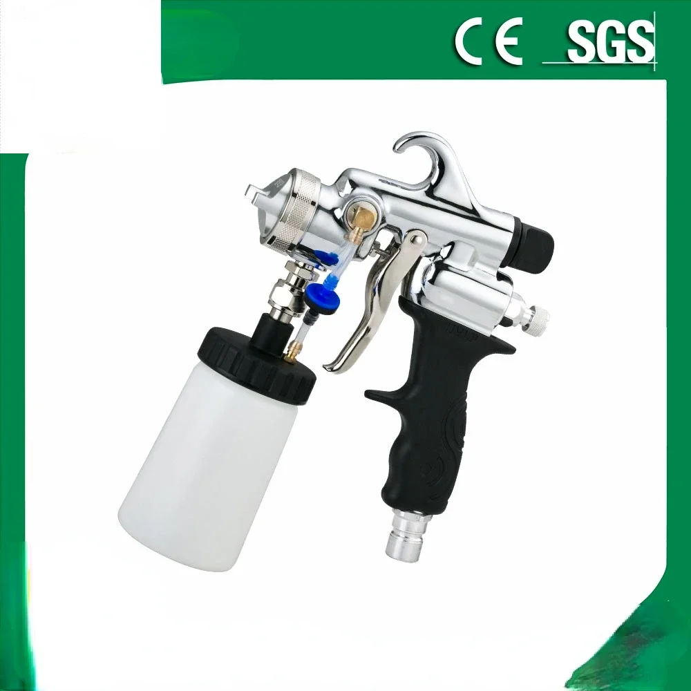 Low pressure high atomization spray gun HVLP lower pot diameter small repair environmentally friendly spray gun