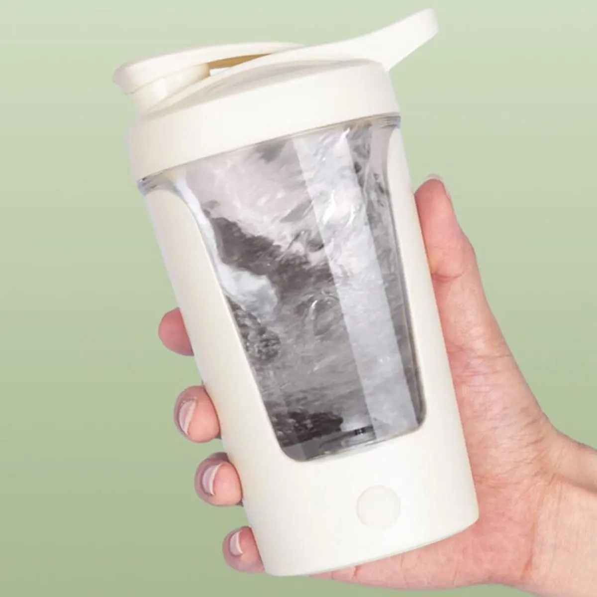 Electric Protein Mixing Cup Automatic Stirring Mug Coffee Milk Cup Portable Blender Sports Fitness 450ml A