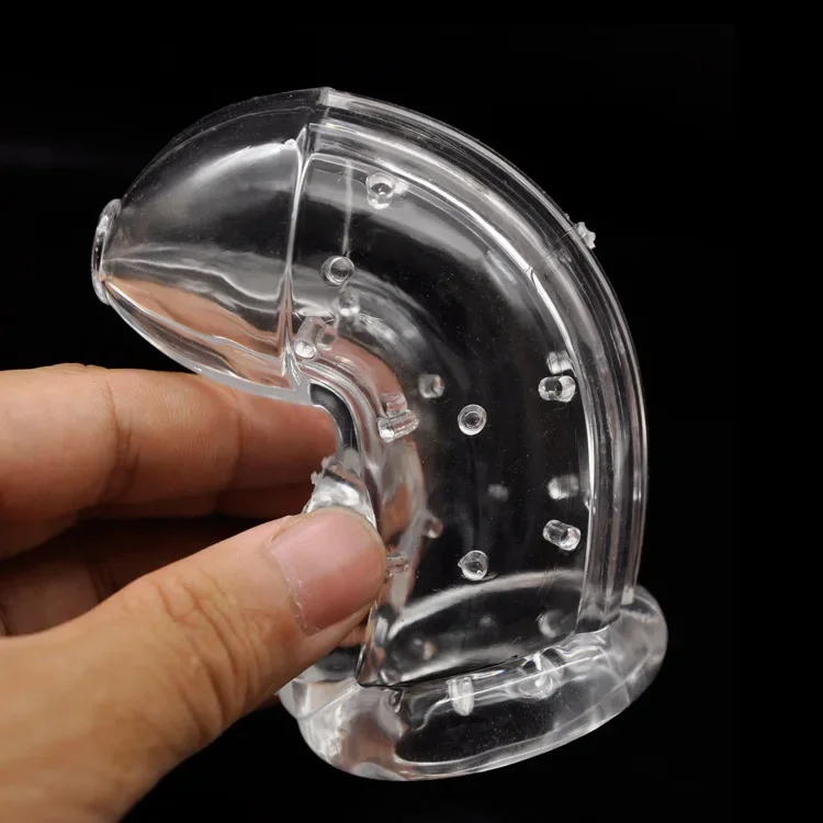 Man Chastity Belt Chastity Device Holy Trainer Male Chastity Cage Device Bondage Fetish Penis Massage Prevent Erection Reusable