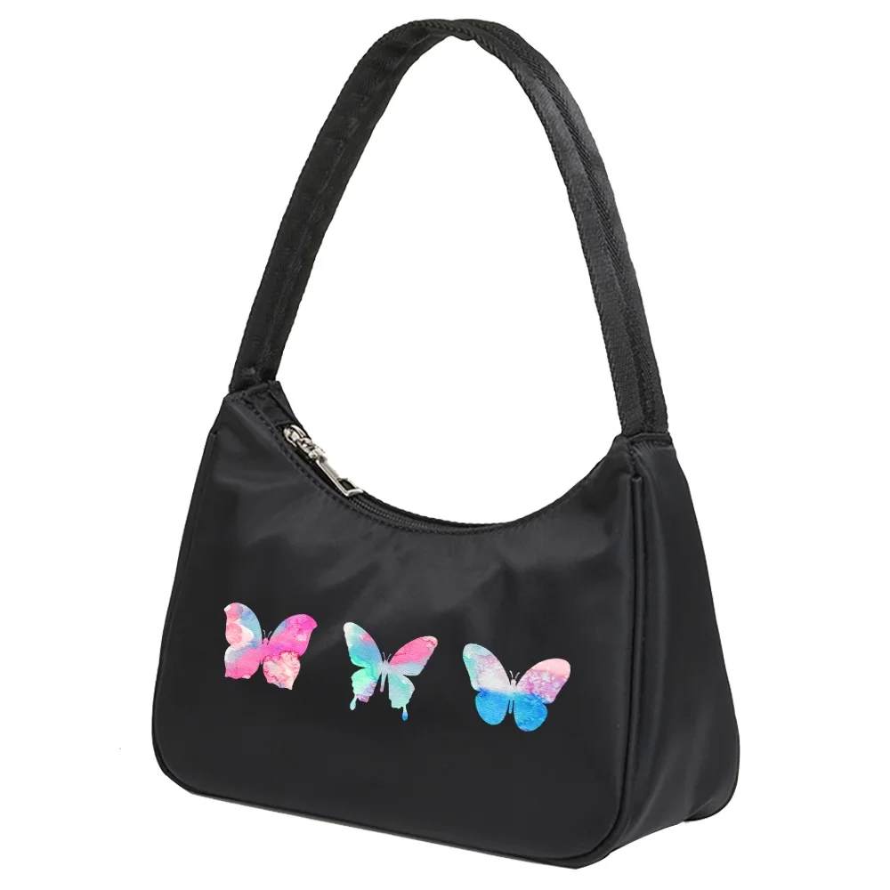 Women Shoulder Bags Underarm Pouch Commute Tote Bags Daily  Handbag Underarm Shoulder  Pouch Purse Clutch Butterfly Print